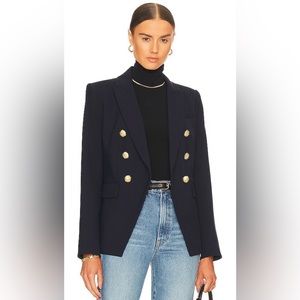 Veronica Beard Miller Dickey Jacket in Navy